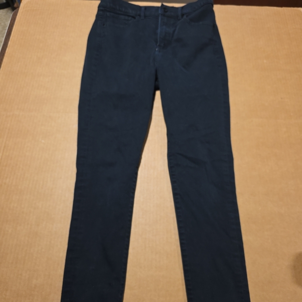 Express Skinny High Rise 6R Black Jeans